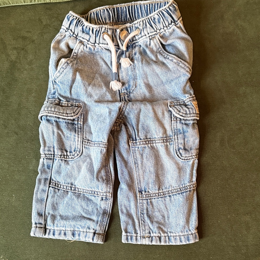 Lauren Conrad Blue Kids Cargo Pants 12m